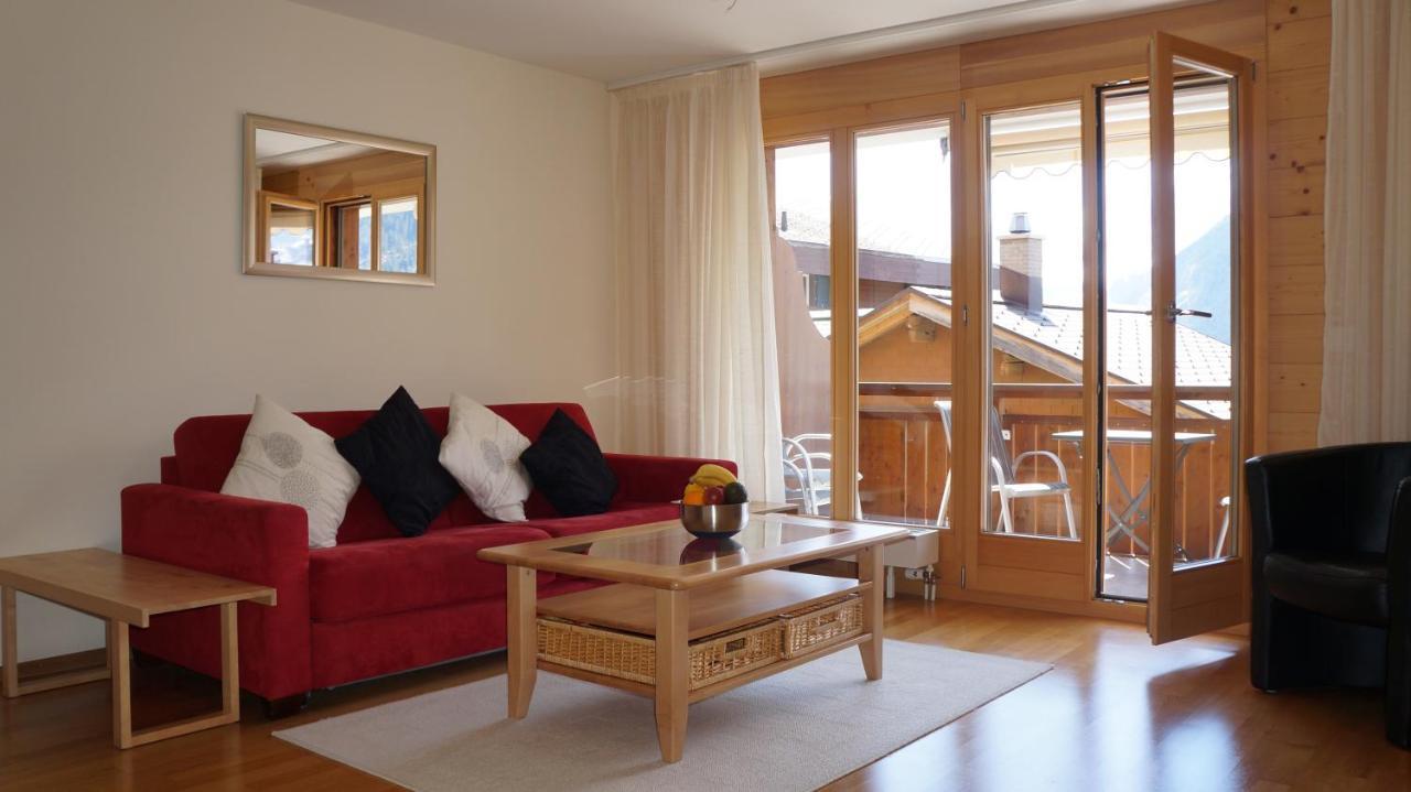 Chalet Bella Vista 3 Daire Wengen Dış mekan fotoğraf